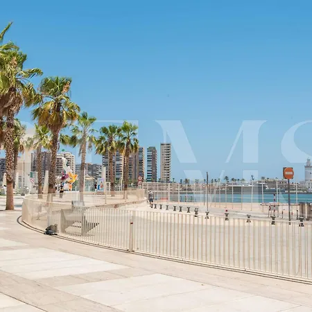 Lägenhet Luxury With Sea Views & Terrace By Rems Málaga